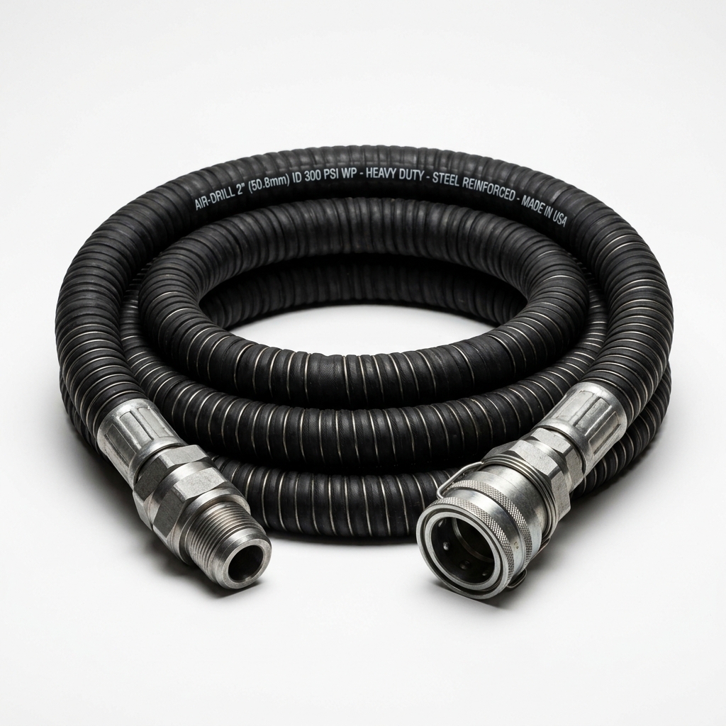 Air Drill Black Hose