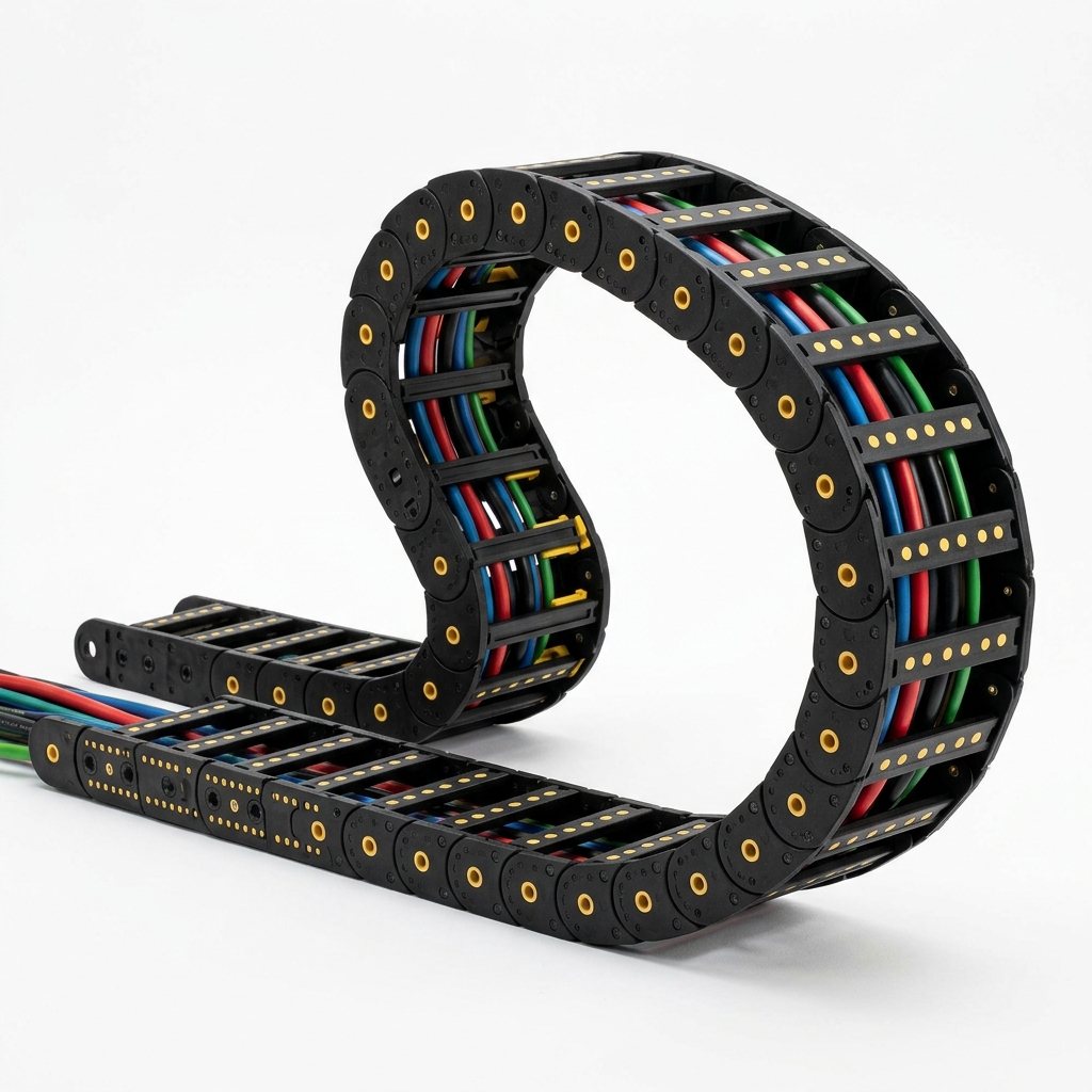 Sibass Electric Cable Drag Chain Open Type